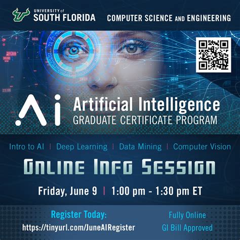 usf ai certificate|online graduate certificate artificial intelligence.